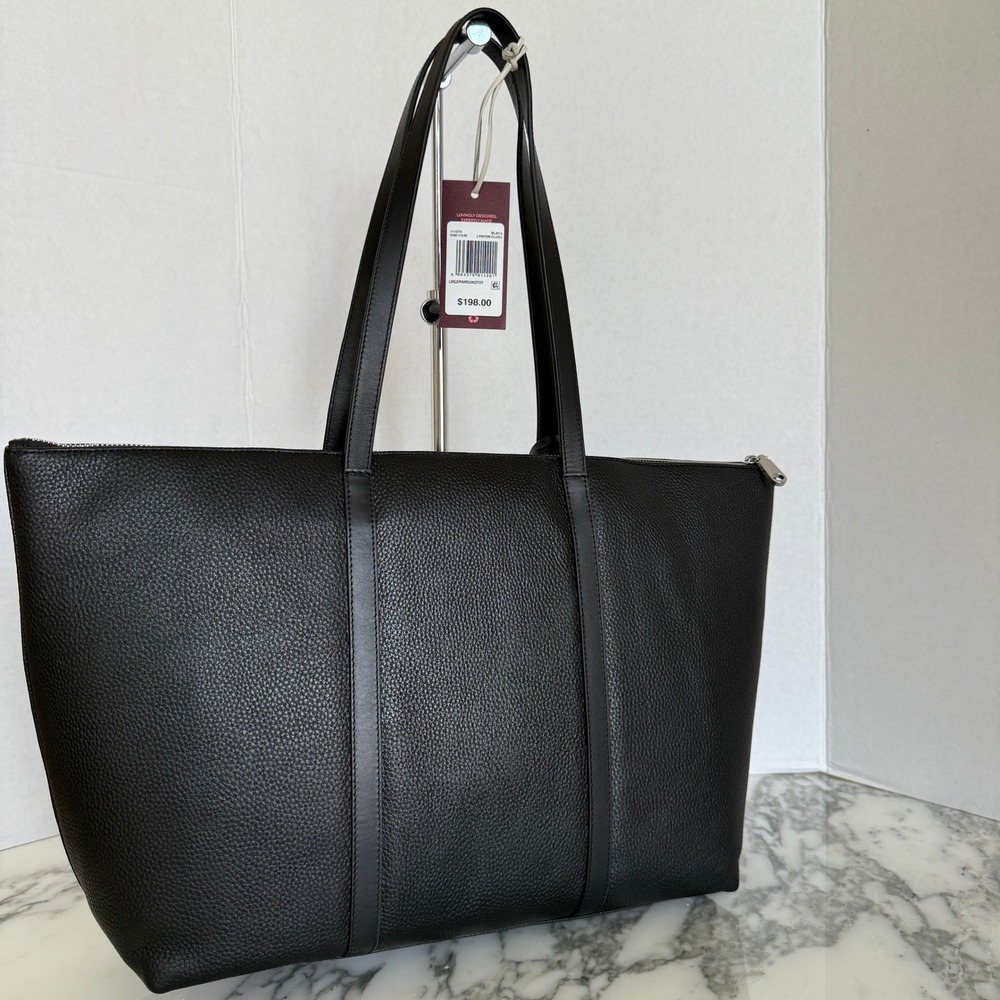 Radley London Lynton Close Black Leather Ziptop Tote Bag NEW 111274 - Picture 2 of 16